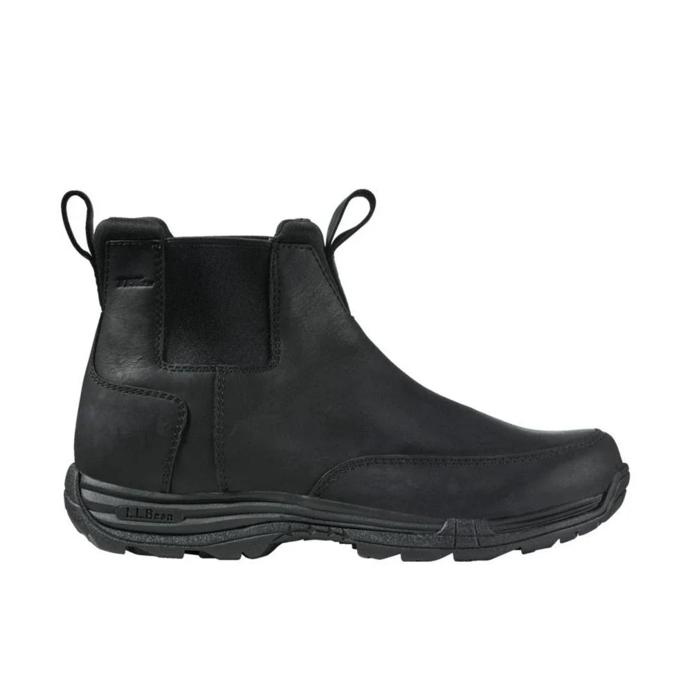NWT L.L.Bean Traverse Trail Boot Leather Pull-On Water Resistant Insulated men 9